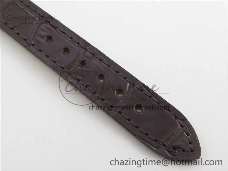 Happy Sport Mini RG ZF MOP Dial on Black Leather Strap Swiss ETA 955.112