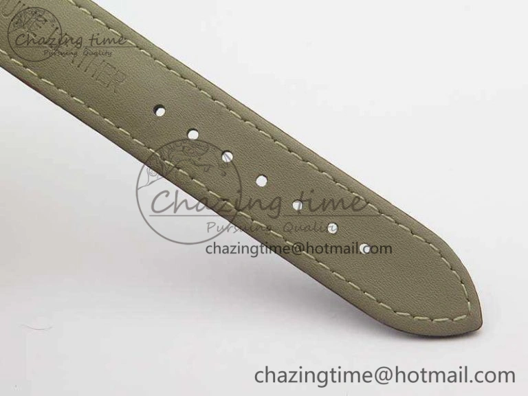 Heritage @12 Date RG SWF Best Edition Gold Dial On Leather Strap A2824