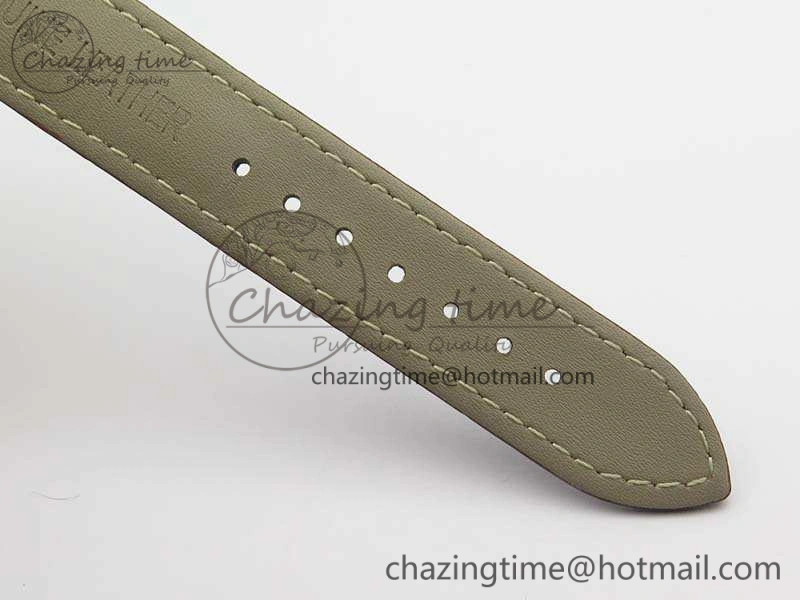 Heritage @12 Date RG SWF Best Edition Gold Dial On Leather Strap A2824