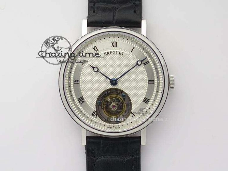 Heritage @12 Date RG SWF Best Edition Gold Dial On Leather Strap A2824
