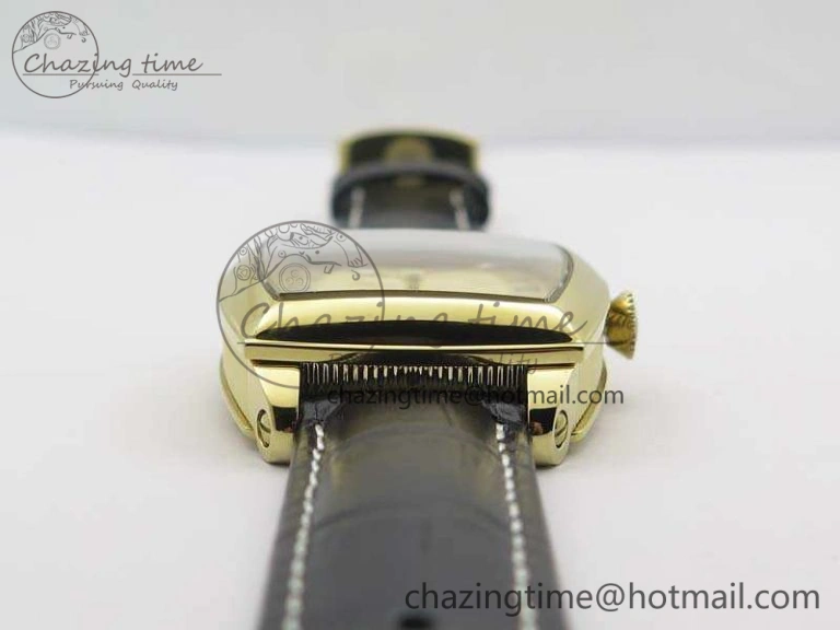 Heritage @12 Date YG SWF Best Edition Yellow Gold Dial On Leather Strap A2824