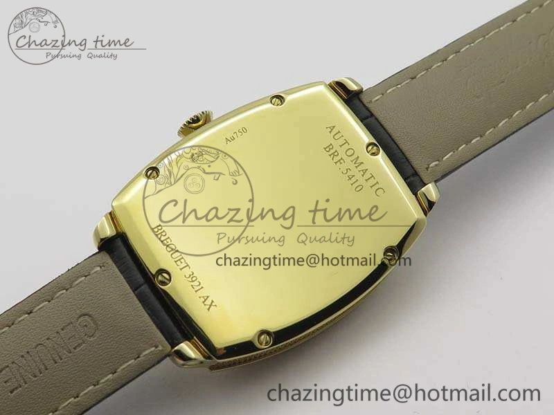 Heritage @12 Date YG SWF Best Edition Yellow Gold Dial On Leather Strap A2824