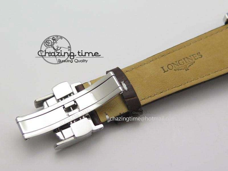 Heritage 1935 SS TF 1:1 Best Edition Black Dial On Brown Leather Strap A23J