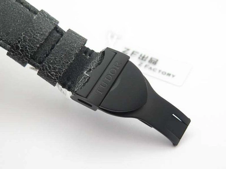 Heritage 2016 Black Bay Dark DLC ZF 1:1 Best Edition Black Bezel On Leather Strap A2824
