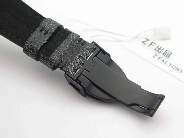 Heritage 2016 Black Bay Dark DLC ZF 1:1 Best Edition Black Bezel On Leather Strap A2824