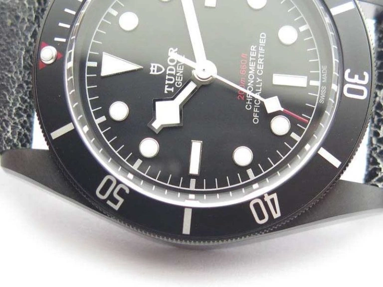 Heritage 2016 Black Bay Dark DLC ZF 1:1 Best Edition Black Bezel On Leather Strap A2824