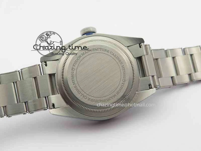 Heritage 2016 Black Bay Shield ZF 1:1 Best Edition On SS Bracelet A2824 (Blue) Free Blue Strap