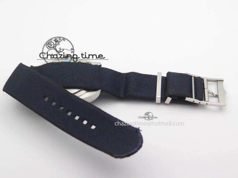 Heritage 2016 Black Bay Shield ZF 1:1 Best Edition On SS Bracelet A2824 (Blue) Free Blue Strap