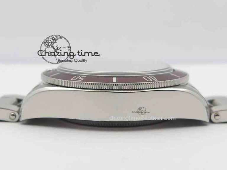 Heritage 2016 Black Bay Shield ZF 1:1 Best Edition On SS Bracelet A2824 (Red) Free Red Strap