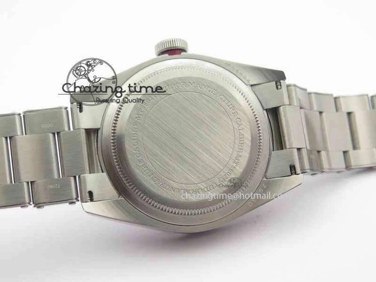 Heritage 2016 Black Bay Shield ZF 1:1 Best Edition On SS Bracelet A2824 (Red) Free Red Strap