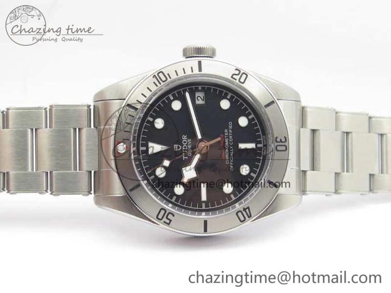 Heritage 2017 Black Bay Steel ZF 1:1 Best Edition On SS Bracelet A2824