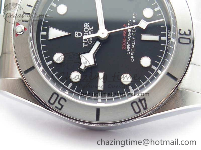Heritage 2017 Black Bay Steel ZF 1:1 Best Edition On SS Bracelet A2824