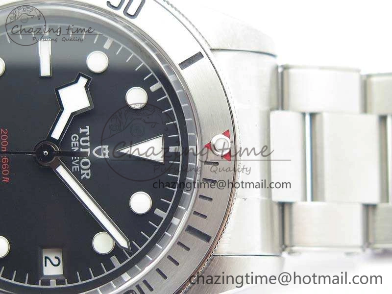 Heritage 2017 Black Bay Steel ZF 1:1 Best Edition On SS Bracelet A2824