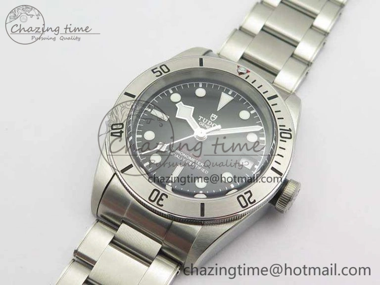 Heritage 2017 Black Bay Steel ZF 1:1 Best Edition On SS Bracelet A2824