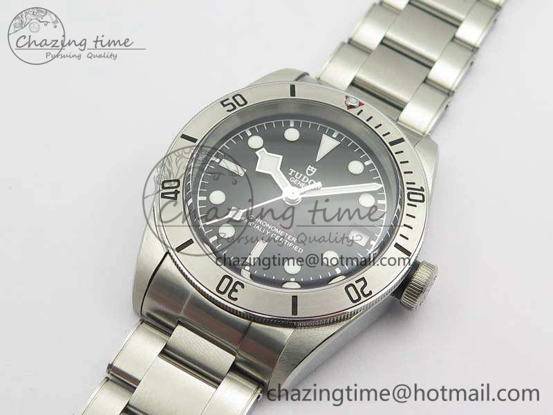 Heritage 2017 Black Bay Steel ZF 1:1 Best Edition On SS Bracelet A2824