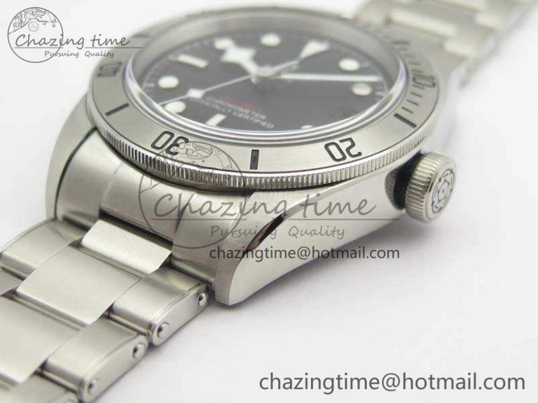 Heritage 2017 Black Bay Steel ZF 1:1 Best Edition On SS Bracelet A2824