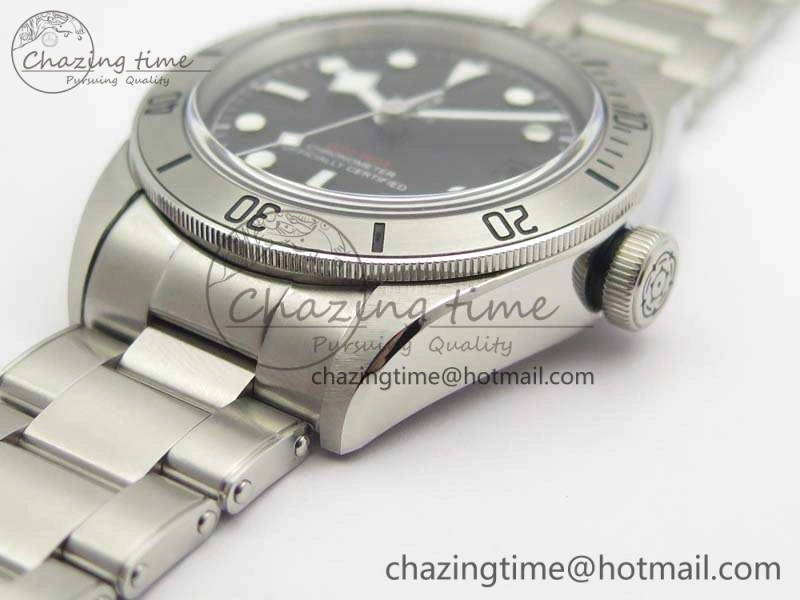 Heritage 2017 Black Bay Steel ZF 1:1 Best Edition On SS Bracelet A2824
