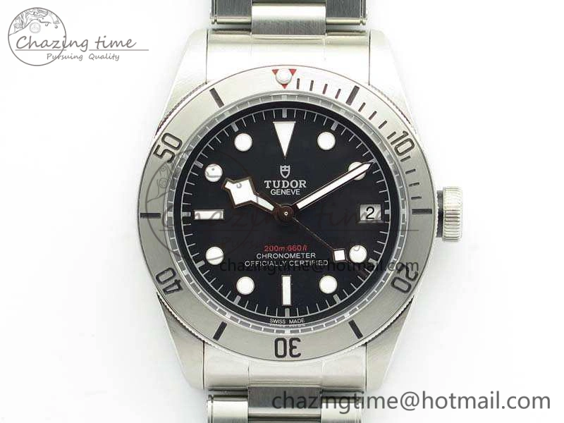 Heritage 2017 Black Bay Steel ZF 1:1 Best Edition On SS Bracelet A2824