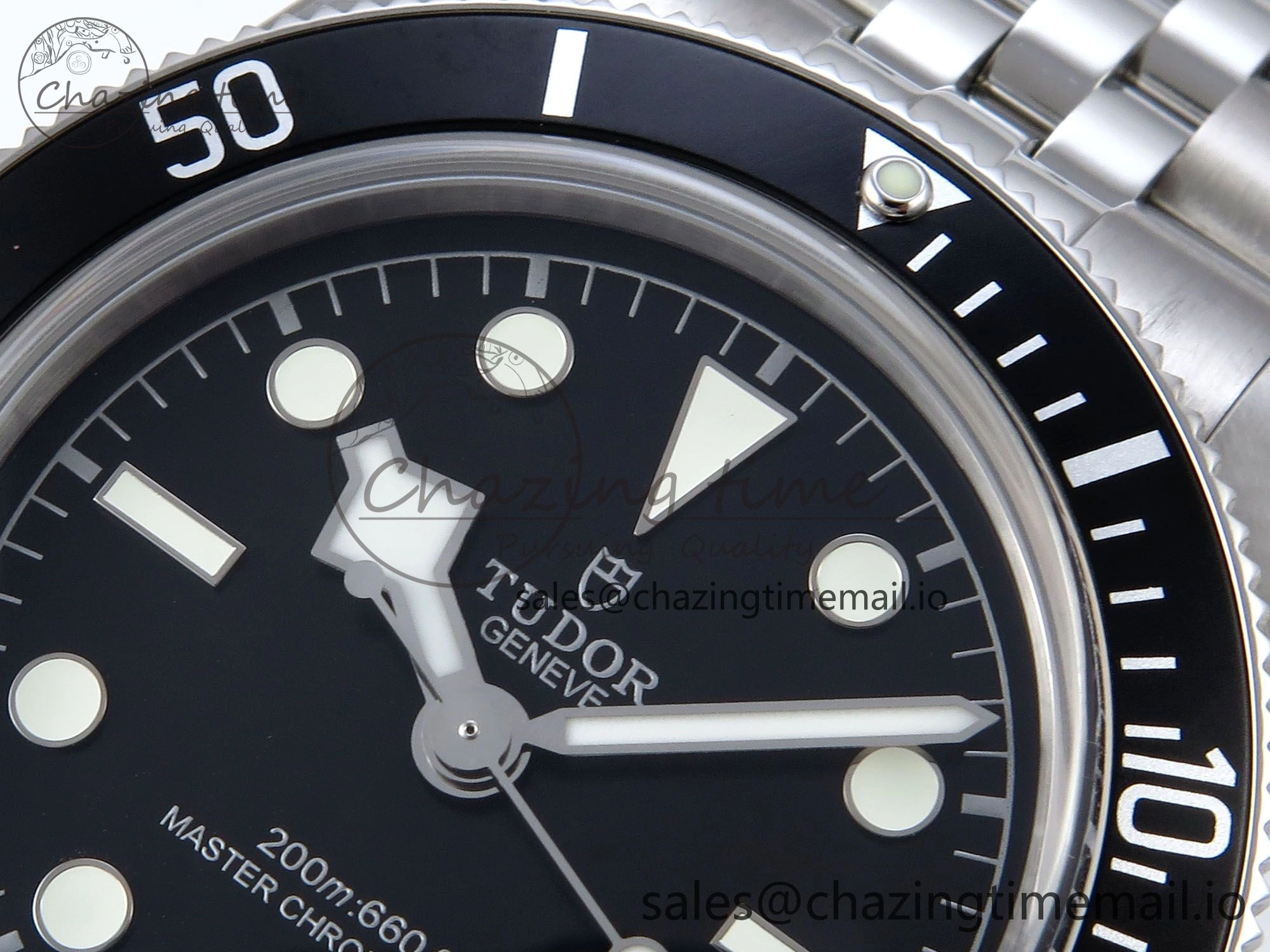 Heritage Black Bay 41mm SS ZF 1:1 Best Edition Black Dial on SS Bracelet A2824