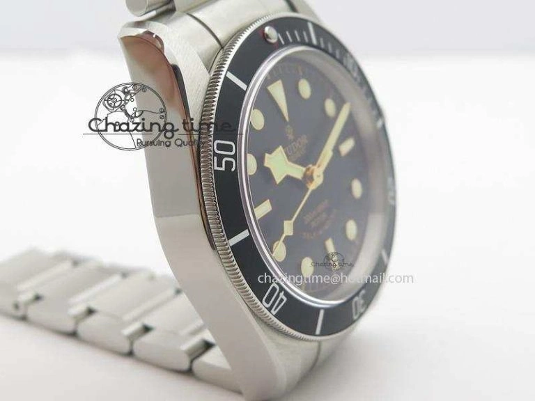 Heritage Black Bay Black ZF 1:1 Best Edition On SS Bracelet A2824