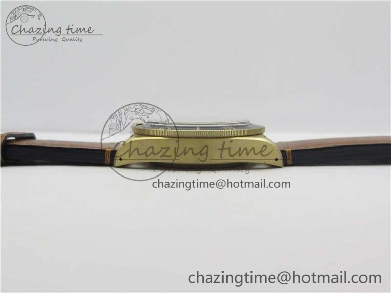 Heritage Black Bay Bronze Blue XF 1:1 Best Edition on Aged Brown Leather Strap A5612 V3 (Free Nato Strap)