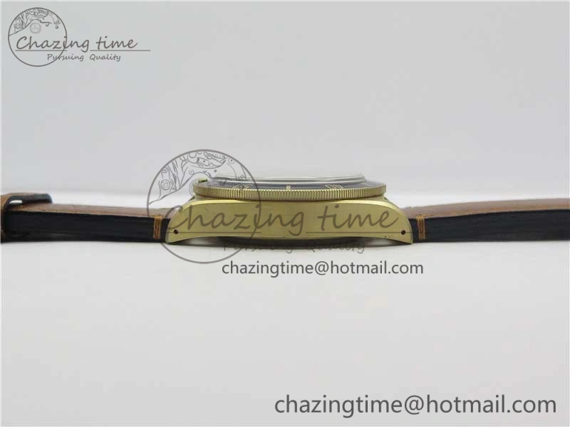 Heritage Black Bay Bronze Blue XF 1:1 Best Edition on Aged Brown Leather Strap A5612 V3 (Free Nato Strap)