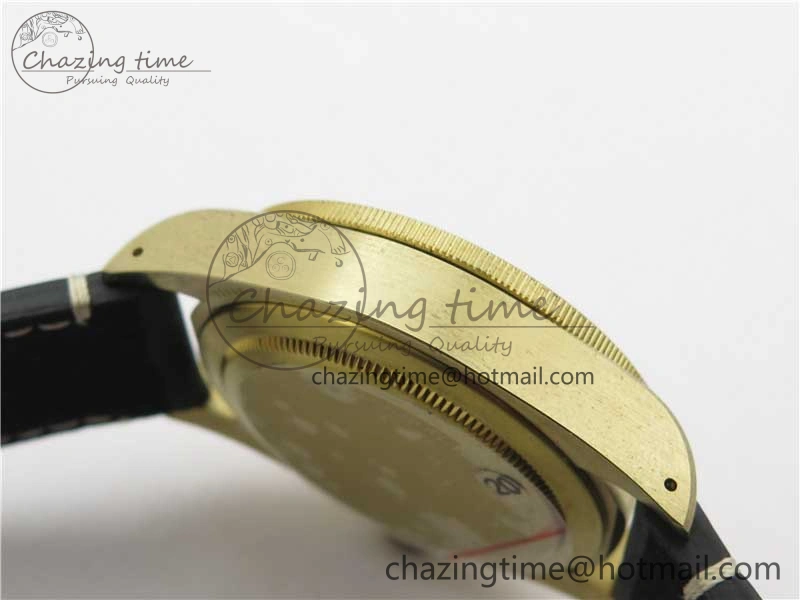 Heritage Black Bay Bronze Gray XF 1:1 Best Edition on Leather Strap A5612 (Free Nylon Strap)
