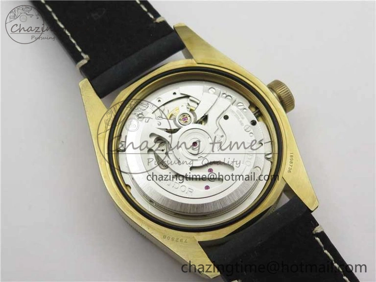 Heritage Black Bay Bronze Gray XF 1:1 Best Edition on Leather Strap A5612 (Free Nylon Strap)