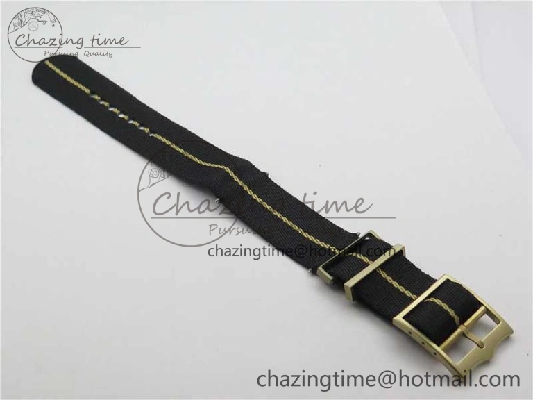 Heritage Black Bay Bronze Gray XF 1:1 Best Edition on Leather Strap A5612 (Free Nylon Strap)