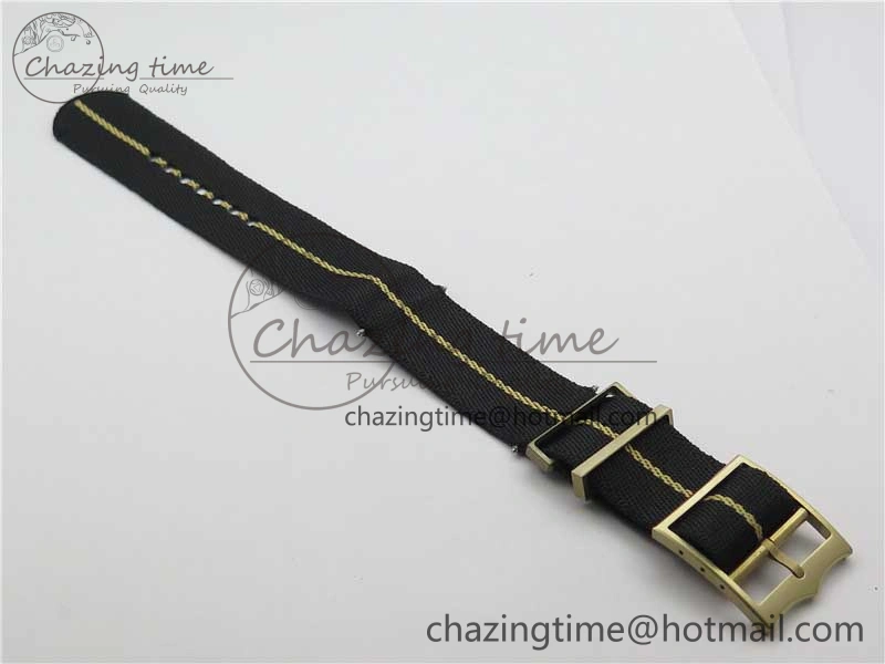 Heritage Black Bay Bronze Gray XF 1:1 Best Edition on Leather Strap A5612 (Free Nylon Strap)