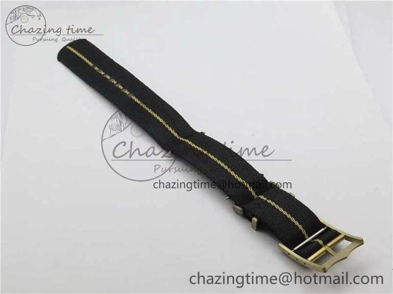 Heritage Black Bay Bronze Gray XF 1:1 Best Edition on Leather Strap A5612 (Free Nylon Strap)