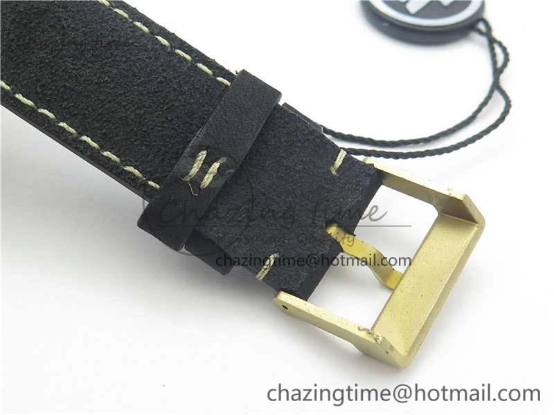Heritage Black Bay Bronze Gray ZF 1:1 Best Edition on Leather Strap A2824