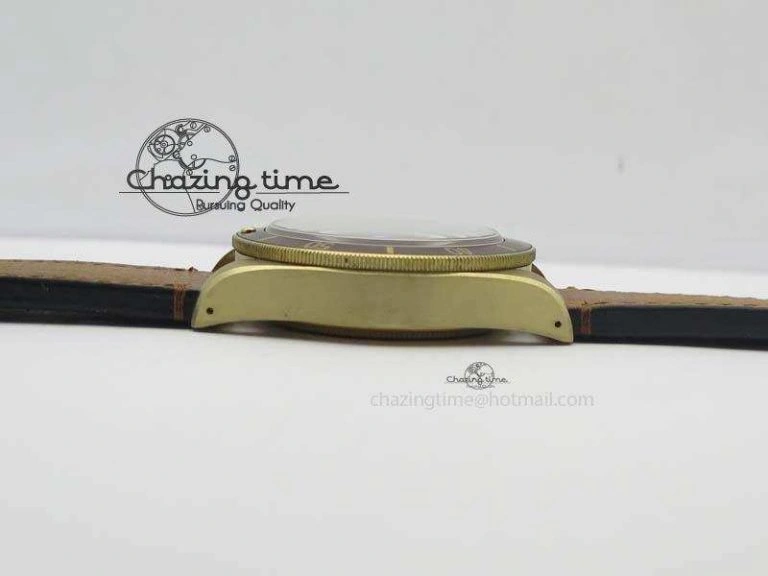 Heritage Black Bay Bronze V6F Best Edition On Brown Leather Strap A2824 ( Free Nato Strap ) V3