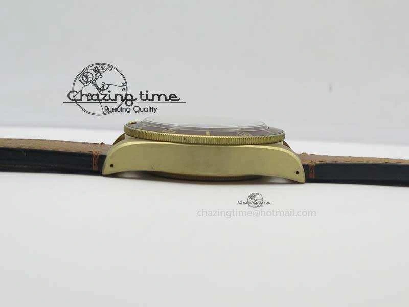 Heritage Black Bay Bronze V6F Best Edition On Brown Leather Strap A2824 ( Free Nato Strap ) V3