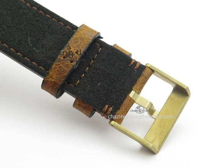 Heritage Black Bay Bronze V6F Best Edition On Brown Leather Strap A2824 ( Free Nato Strap ) V3
