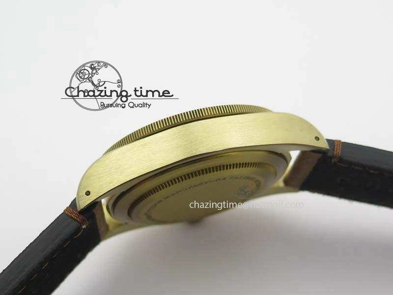 Heritage Black Bay Bronze ZF 1:1 Best Edition On Aged Brown Leather Strap A2824 V2