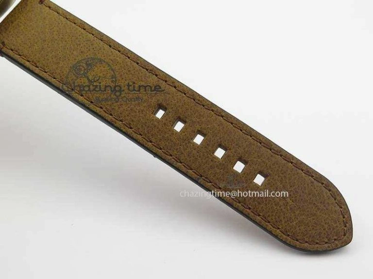 Heritage Black Bay Bronze ZF 1:1 Best Edition On Aged Brown Leather Strap A2824 V2
