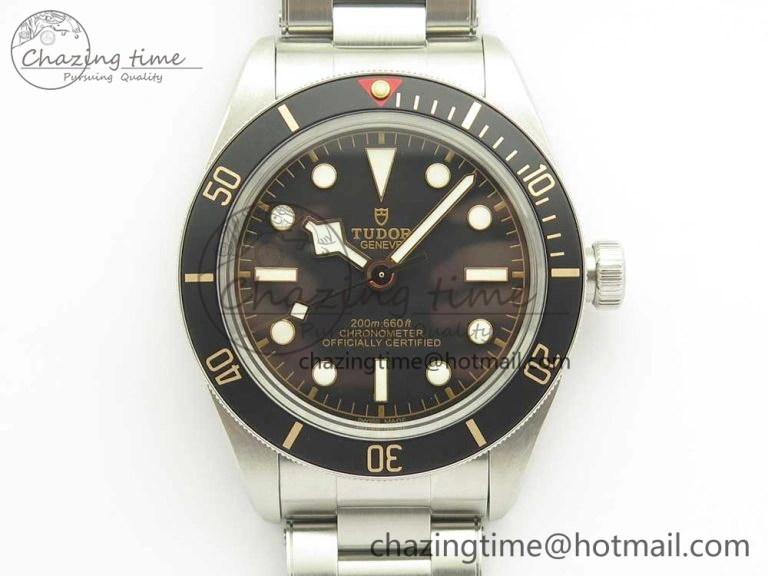 Heritage Black Bay Fifty-Eight 39mm SS ZF 1:1 Best Edition Black Dial on SS Bracelet A2824 V2