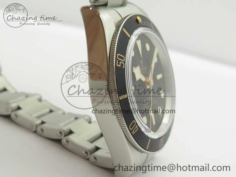 Heritage Black Bay Fifty-Eight 39mm SS ZF 1:1 Best Edition Black Dial on SS Bracelet A2824 V2