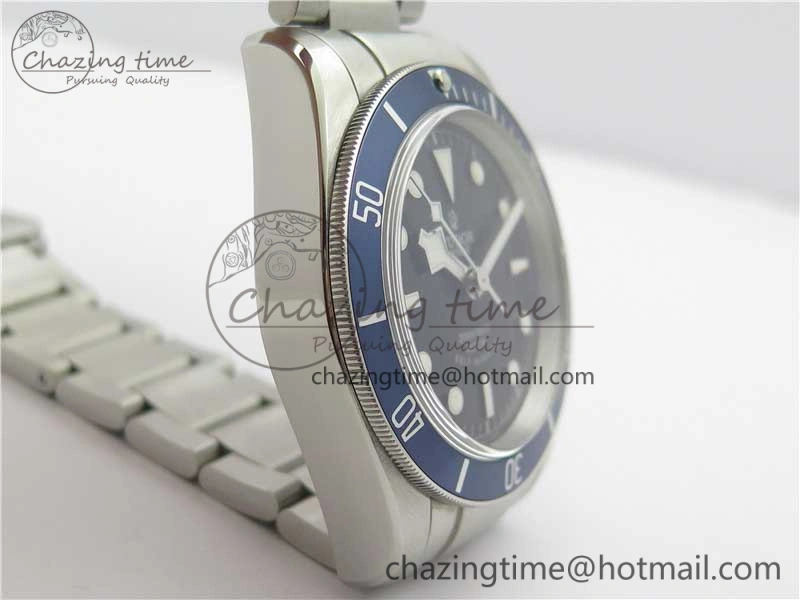 Heritage Black Bay M79230B-0008 SS ZF 1:1 Best Edition Blue Bezel Black Dial on SS Bracelet A2824 (Free box)
