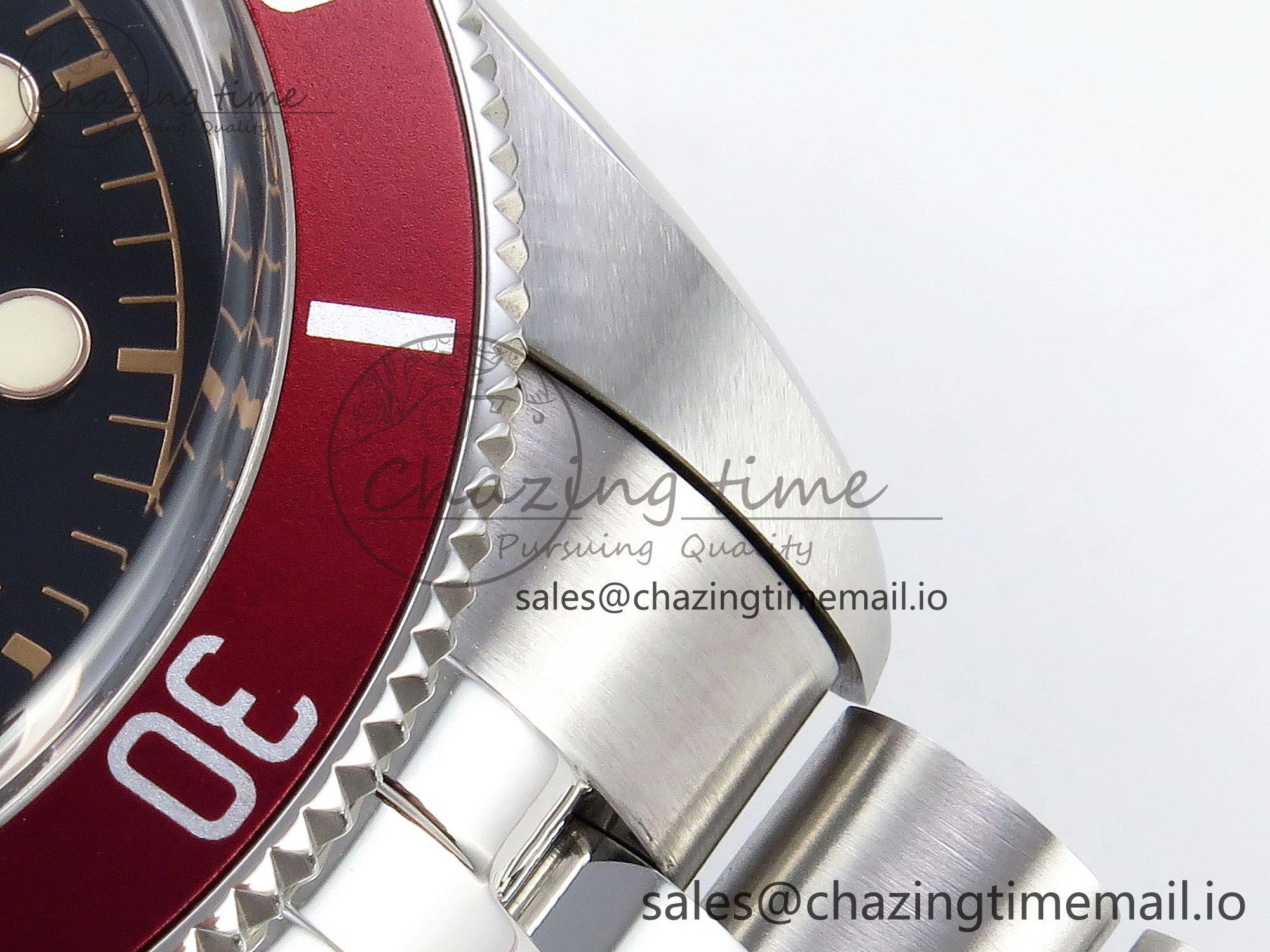 Heritage Black Bay Red Bezel ZF 1:1 Best Edition on SS Jubilee Bracelet A2824