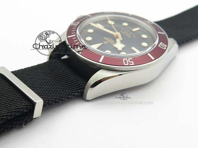 Heritage Black Bay ZF 1:1 Best Edition On Nato Strap A2824 V4 ( Free SS Bracelet )