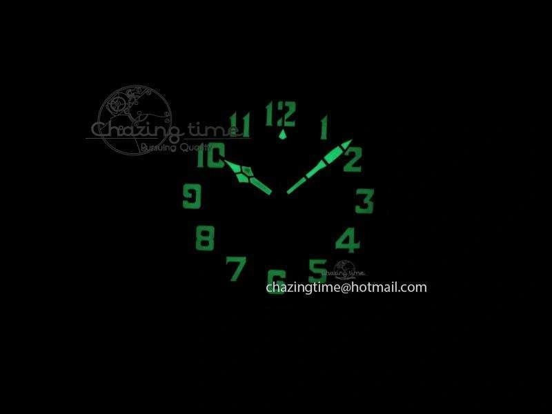 Heritage Pilot Ton-Up Aged SS Case Gray Dial On Green Leather Strap Jap Quartz
