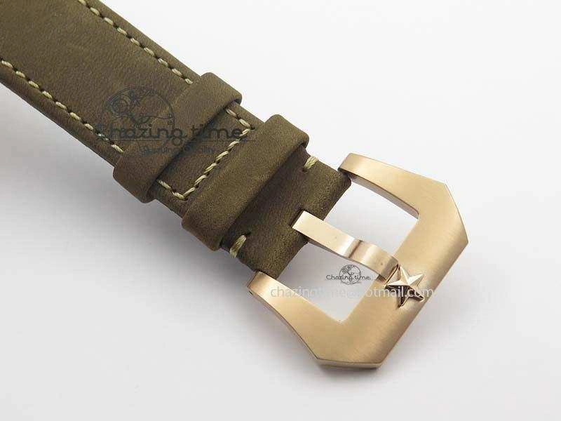 Heritage Pilot Ton-Up RG Case Black Dial On Brown Asso Leather Strap Jap Quartz