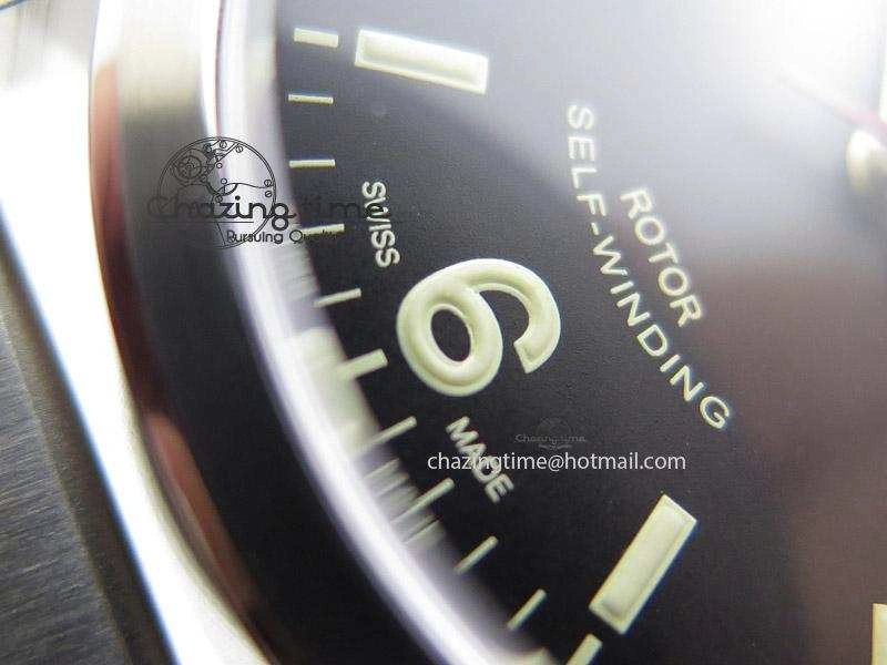 Heritage Ranger SS V6F 1:1 Best Edition Black Dial on SS Bracelet A2824 V2