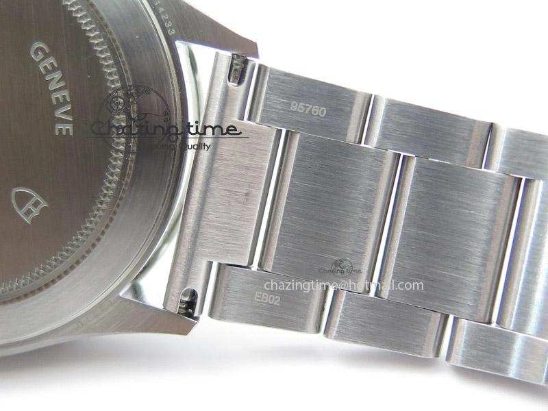 Heritage Ranger SS V6F 1:1 Best Edition Black Dial on SS Bracelet A2824 V2