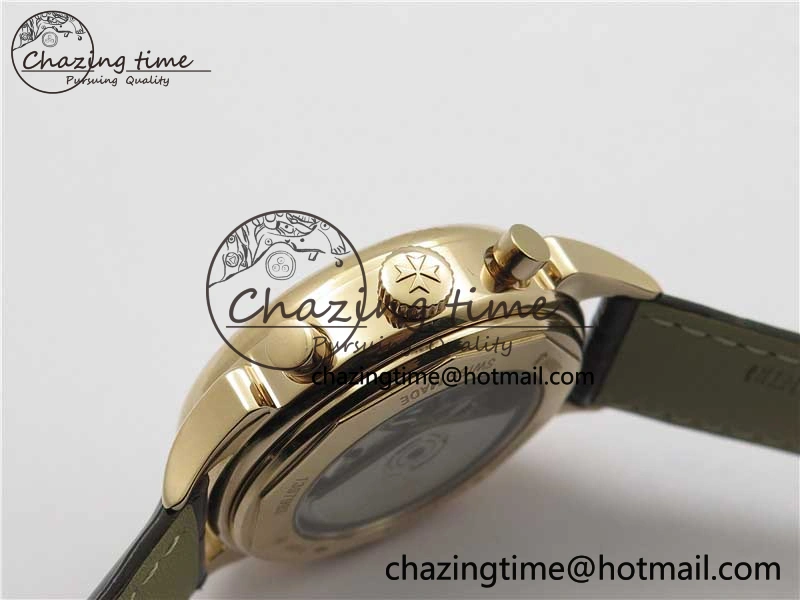 Historiques 5000H RG AIF White Dial on Brown Leather Strap A7750
