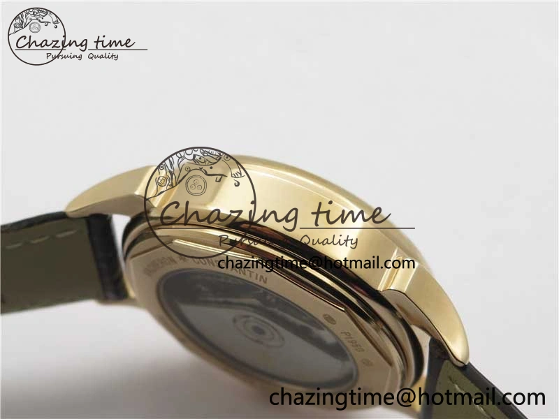 Historiques 5000H RG AIF White Dial on Brown Leather Strap A7750