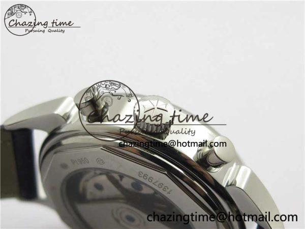 Historiques 5000H SS OXF White Blue Dial on Blue Leather Strap A7750