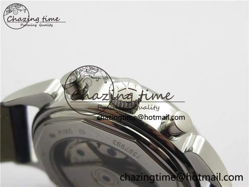 Historiques 5000H SS OXF White Blue Dial on Blue Leather Strap A7750